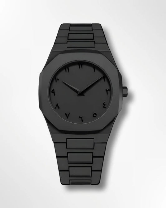 Stainless Steel Arabic Watch